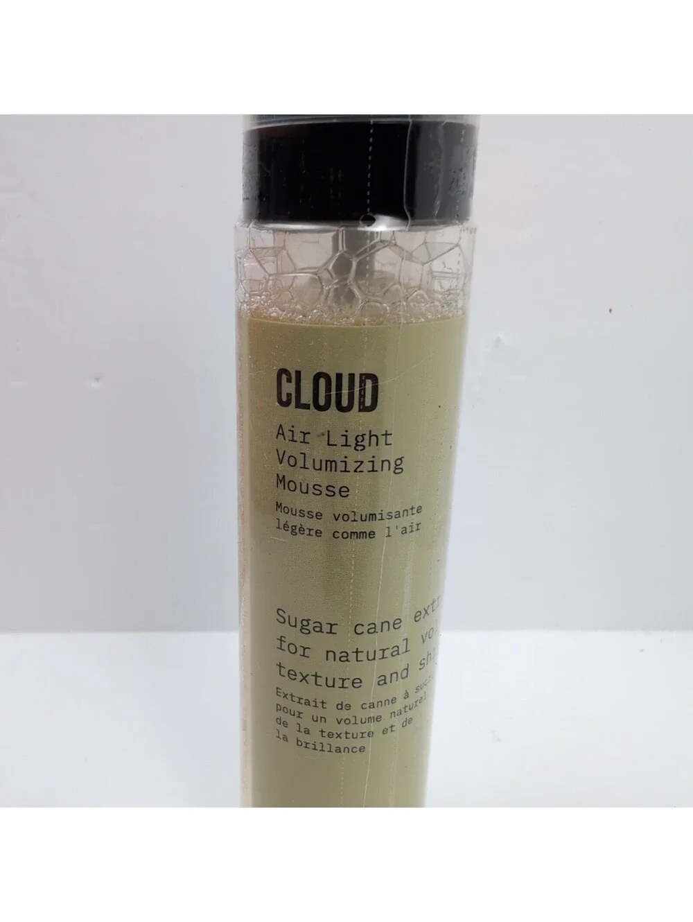 Cloud Air Light Volumizing Mousse 3.6 Oz w/ Sugar Cane Extract Natural Texture